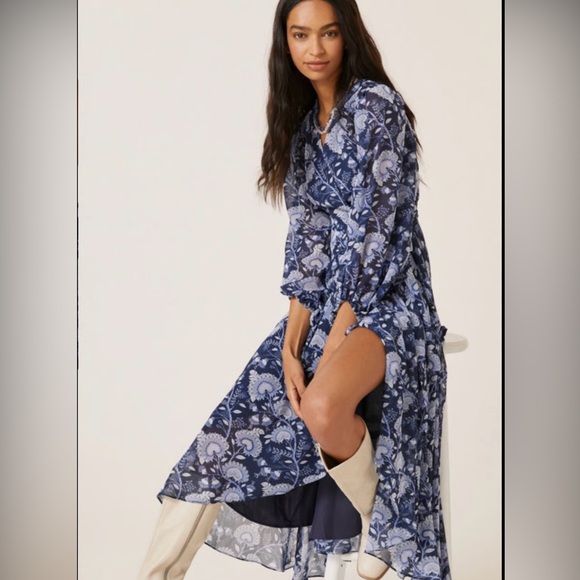 Hutch Dresses & Skirts - HUTCH Floral wrap maxi dress